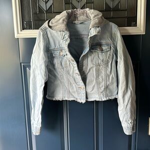 Cat & Jack Jean Jacket w hood